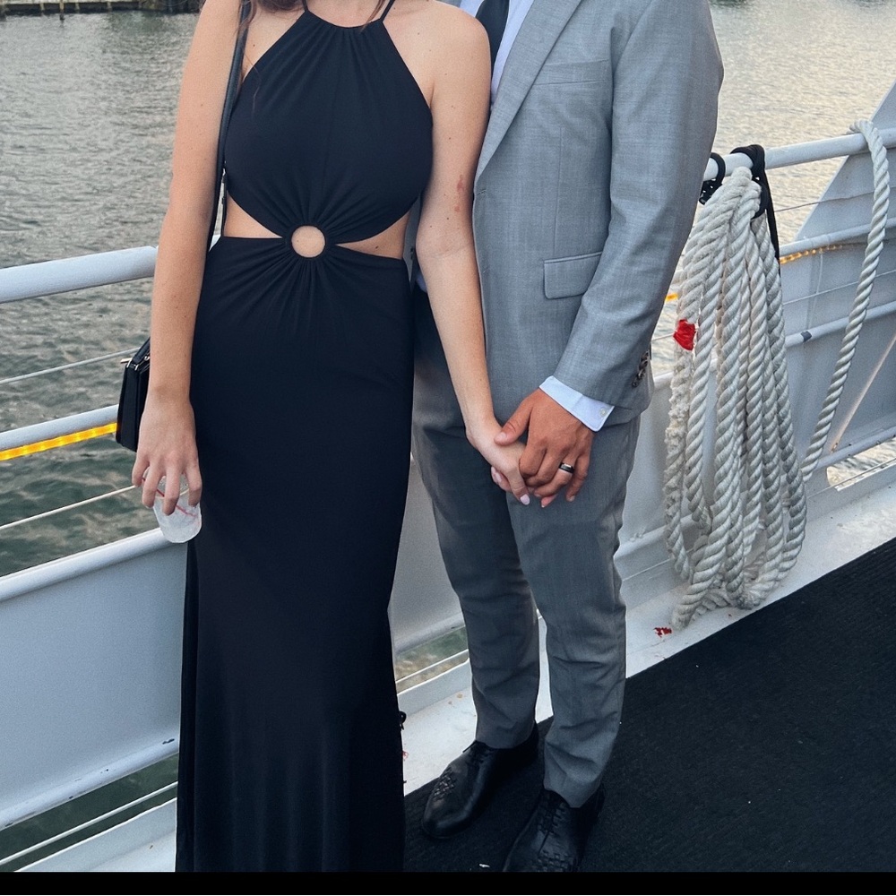 Black formal dress